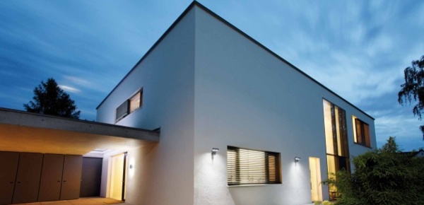 Außen­beleuchtung bei Schiebelhut-Kümmel GmbH in Poppenhausen