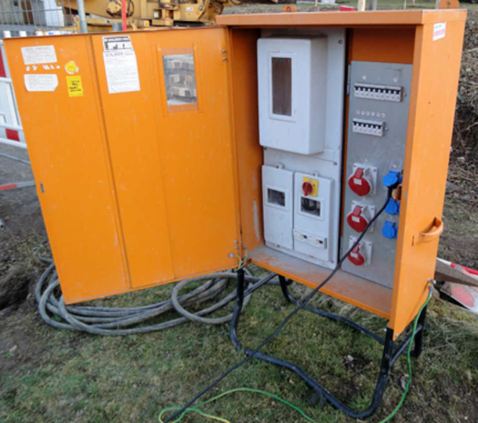 Baustromkasten bei Schiebelhut-Kümmel GmbH in Poppenhausen
