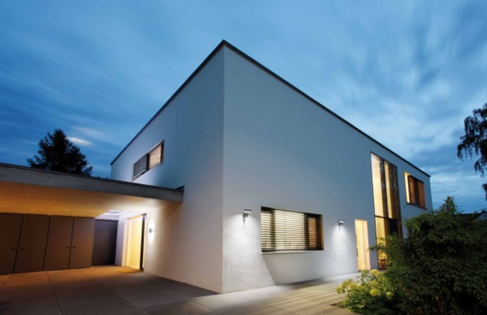 Aussenbeleuchtung bei Schiebelhut-Kümmel GmbH in Poppenhausen